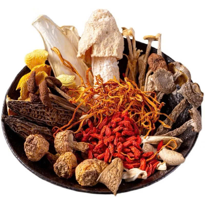 Set canh nấm dưỡng sinh 12 vị